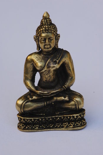 boeddha meditatie brons