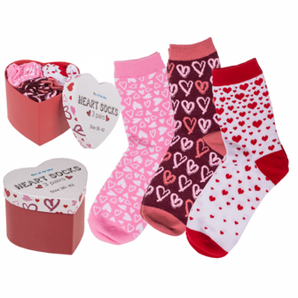 dames sokken heart socks 