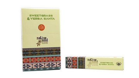 native soul yerba santa sweet grass